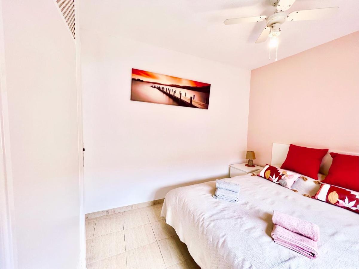 !!! Relaxing View, The Heights Apartment With Terrace And Heated Pools, Los Cristianos Los Cristianos  Eksteriør bilde