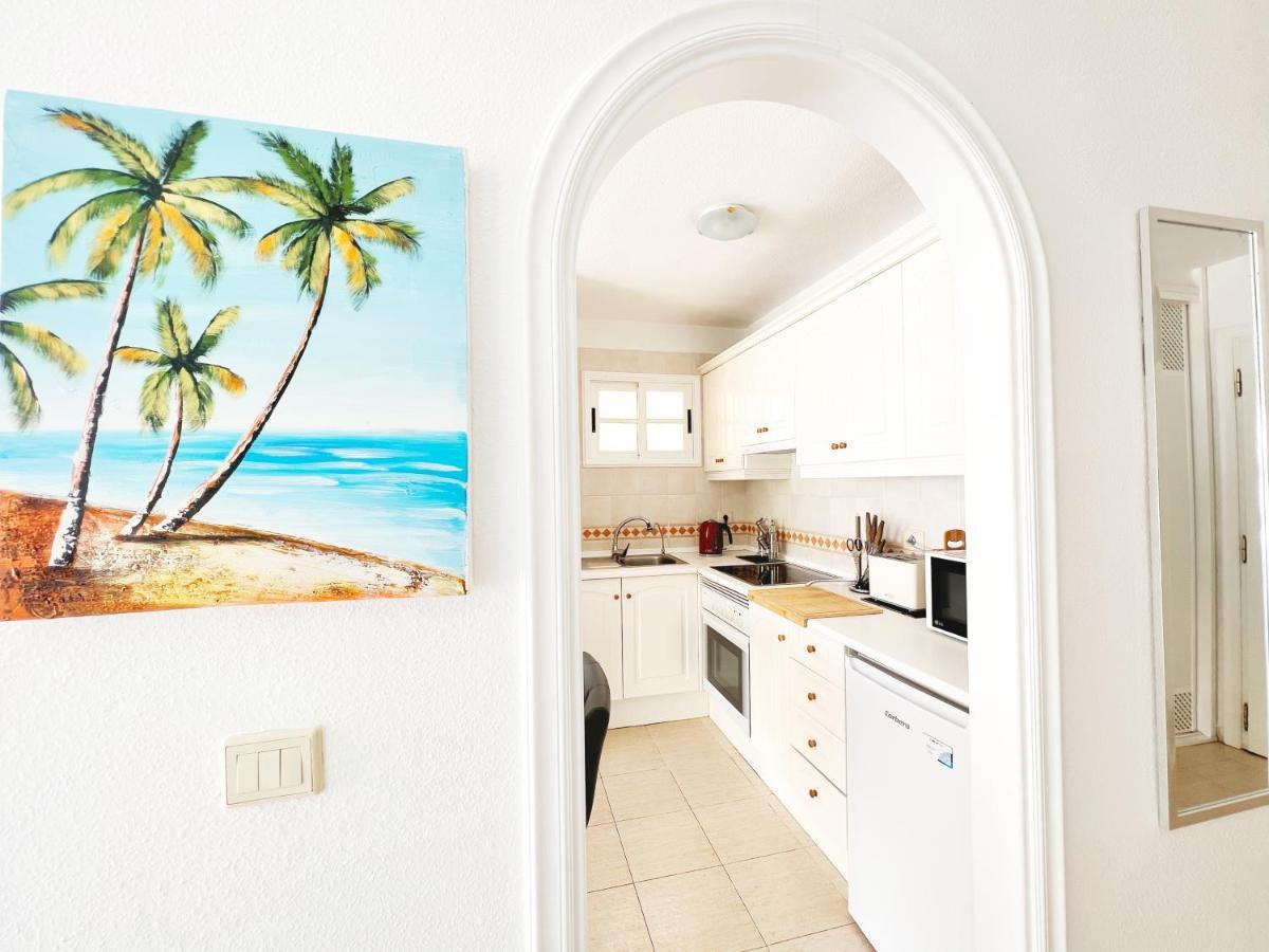 !!! Relaxing View, The Heights Apartment With Terrace And Heated Pools, Los Cristianos Los Cristianos  Eksteriør bilde
