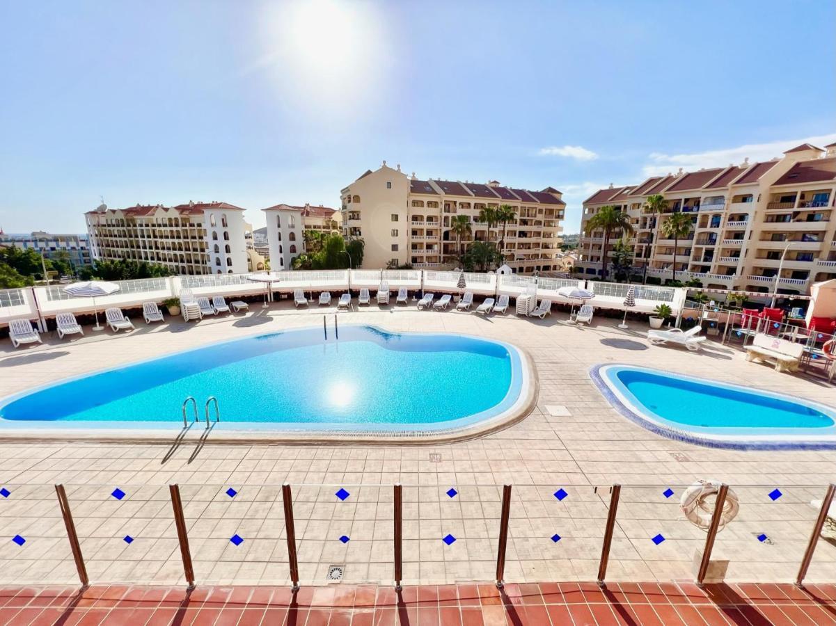 !!! Relaxing View, The Heights Apartment With Terrace And Heated Pools, Los Cristianos Los Cristianos  Eksteriør bilde