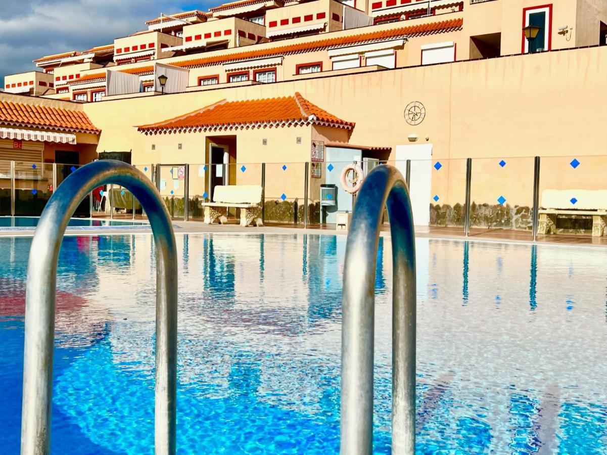 !!! Relaxing View, The Heights Apartment With Terrace And Heated Pools, Los Cristianos Los Cristianos  Eksteriør bilde