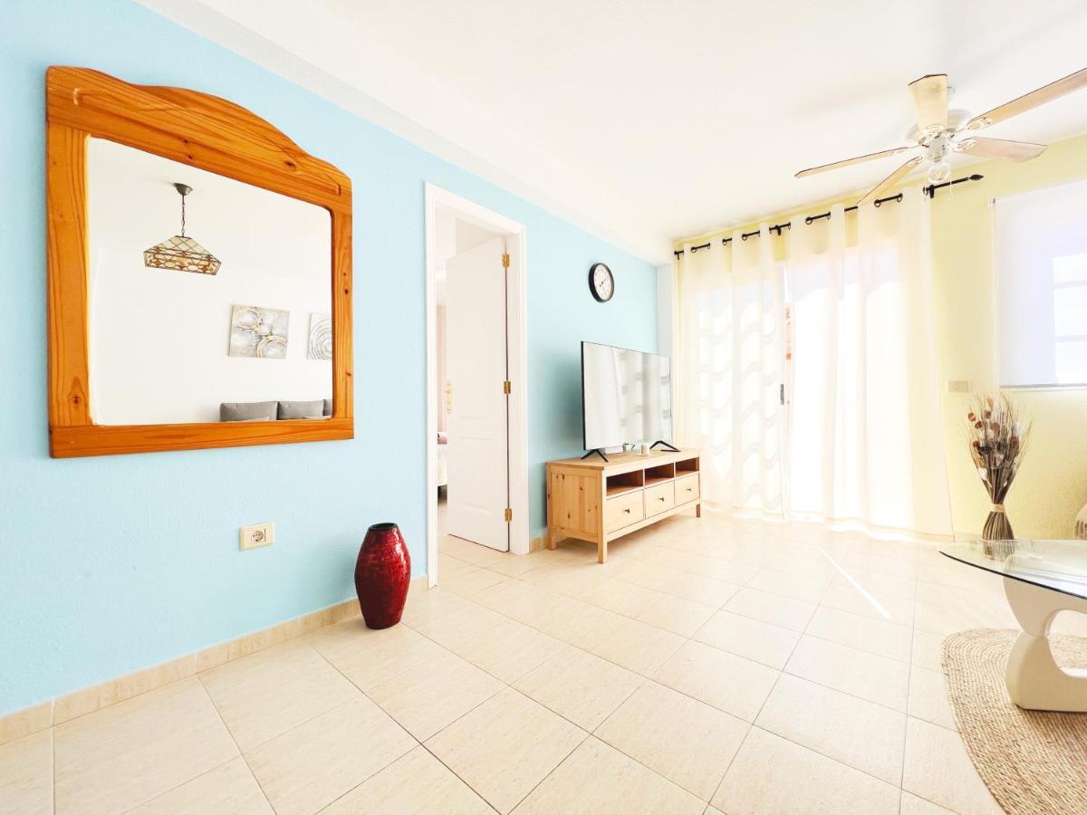 !!! Relaxing View, The Heights Apartment With Terrace And Heated Pools, Los Cristianos Los Cristianos  Eksteriør bilde