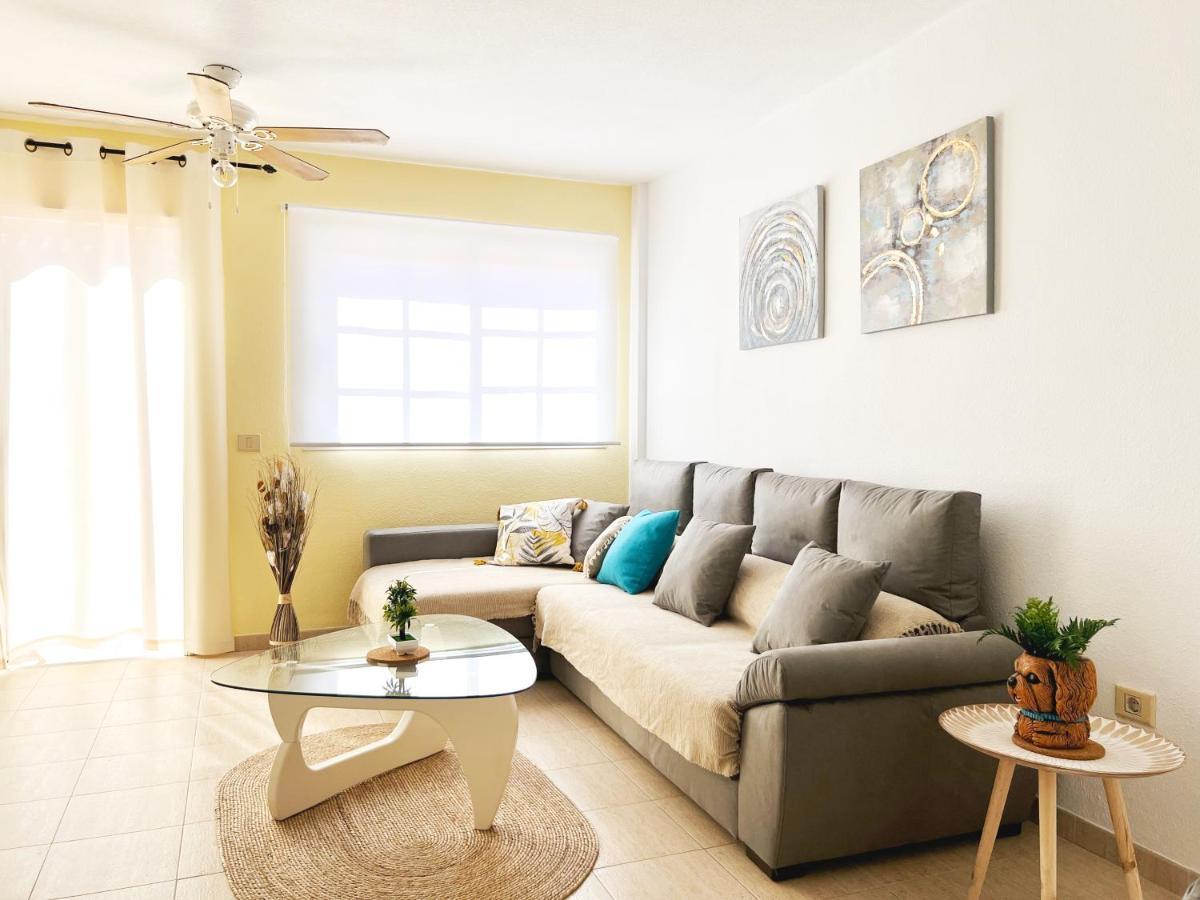 !!! Relaxing View, The Heights Apartment With Terrace And Heated Pools, Los Cristianos Los Cristianos  Eksteriør bilde