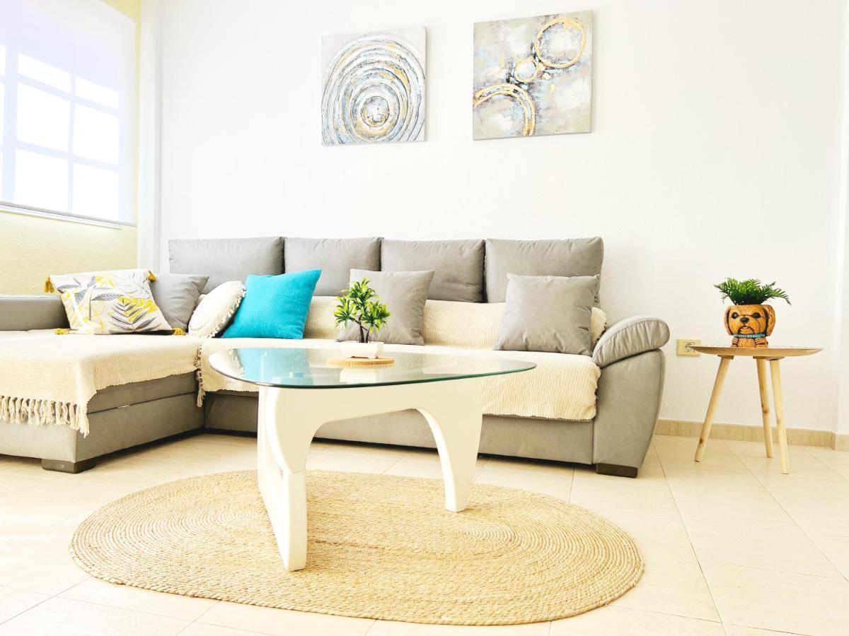 !!! Relaxing View, The Heights Apartment With Terrace And Heated Pools, Los Cristianos Los Cristianos  Eksteriør bilde